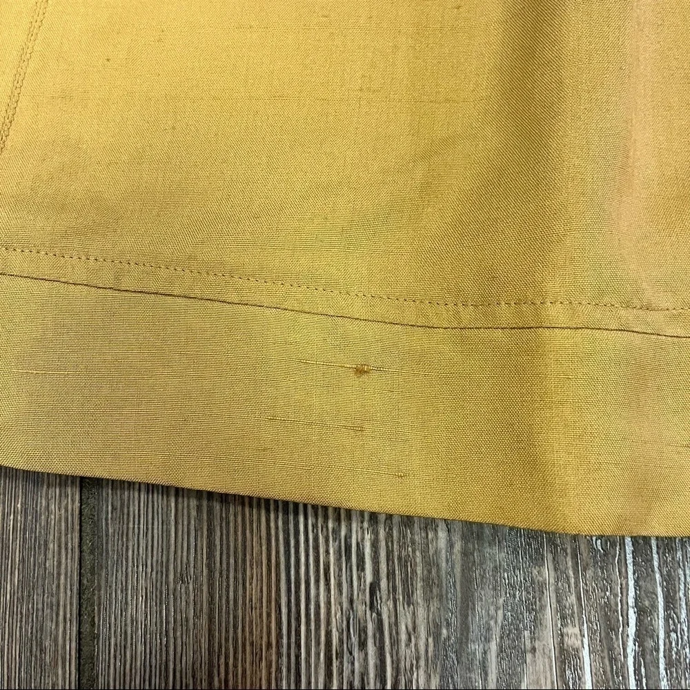 VINTAGE Telluride Clothing Co Silk Skirt Camel 6 - Picture 5 of 10